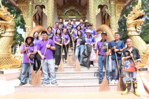 รูปภาพ : วันศุกร์ ที่ 31 พฤษภาคม พ.ศ. 2567 เทศบาลตำบลจอมแจ้ง ดำเนินกิจกรรมโครงการ วัด ประชารัฐ ในกิจกรรม รวมพลังสร้างสัปปายะสู่วัด ด้วยวิถี 5 ส (ฺฺBig Cleaning Day)  ณ วัดร่ำเปิง ตำบลขี้เหล็ก อำเภอแม่แตง จังหวัดเชียงใหม่ เนื่องในโอกาสวันเฉลิมพระชนมพรรษา สมเด็จพระนางเจ้าฯ พระบรมราชินี 3 มิถุนายน 2567